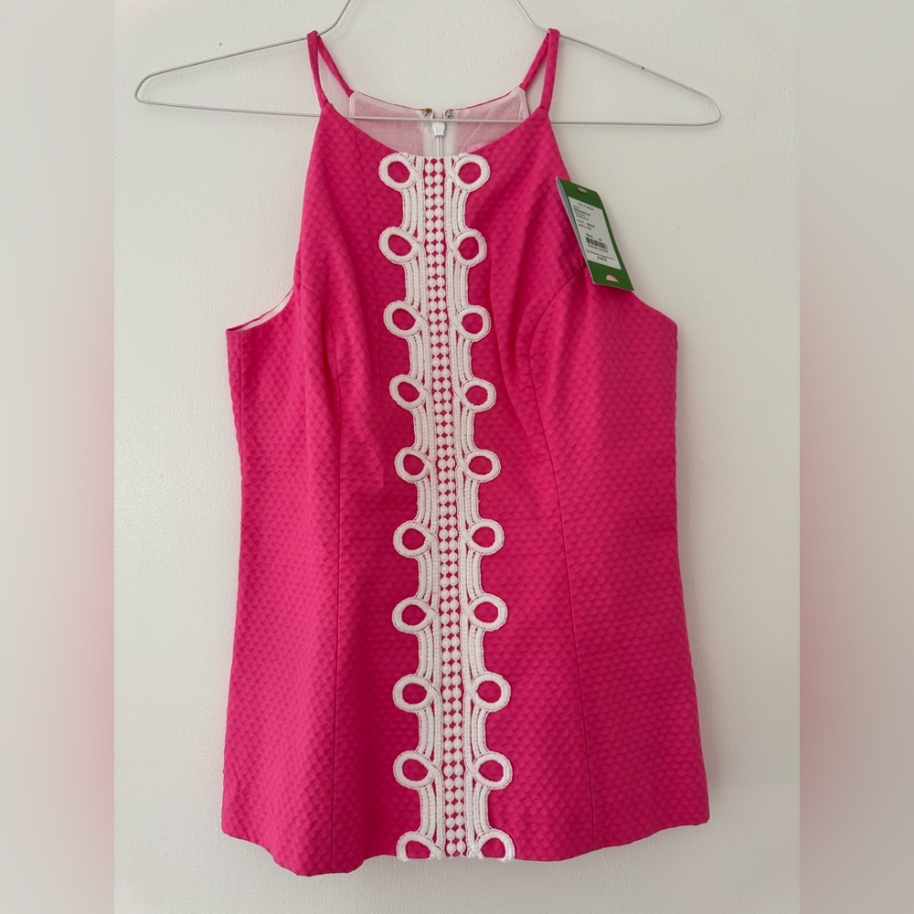 *NWT* LILLY PULITZER Hot Pink Annabelle Top - Size 00